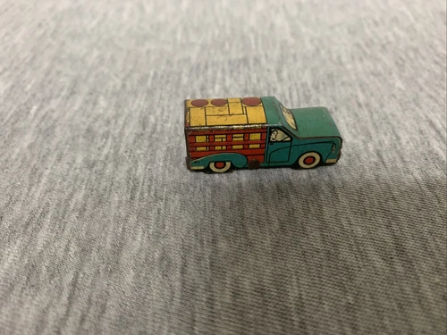 Vintage 1949 Marx Mot-O-Run Motion Tin Toy Vehicles