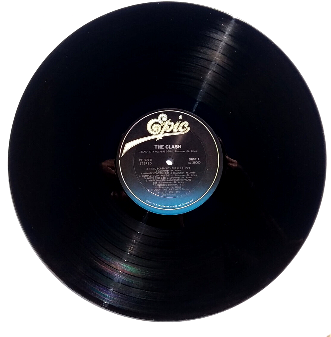 THE CLASH - Vinyl LP 1979 Epic PE 36060 - Matrix 
