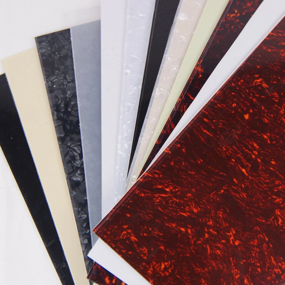 Golpeador Hoja en Blanco 315mm x 240mm Material para Guitarra Eléctrica o Bajo Foto 2 de 3