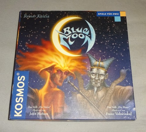 BLUE MOON Reiner Knizia KOSMOS Top Zustand + 100% KOMPLETT
