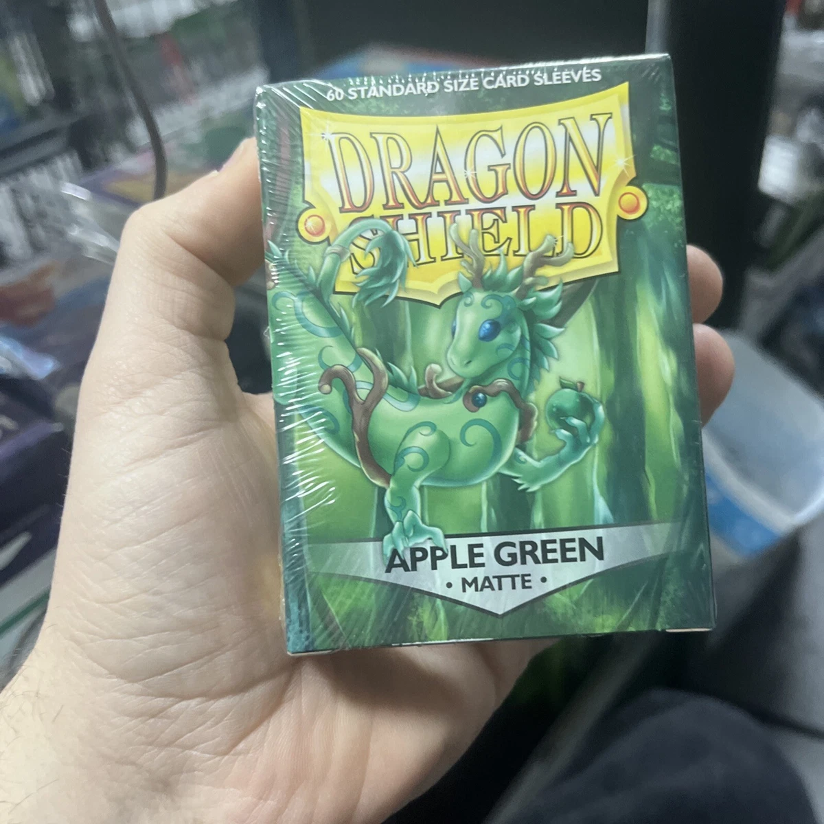 ffg green card sleeves Dragon Shield Matte Sleeves (Forest Green) main image 1