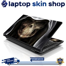 Laptop Skin Sticker Notebook Decal Cover Hooded Skull for HP Dell Apple 17"-19"