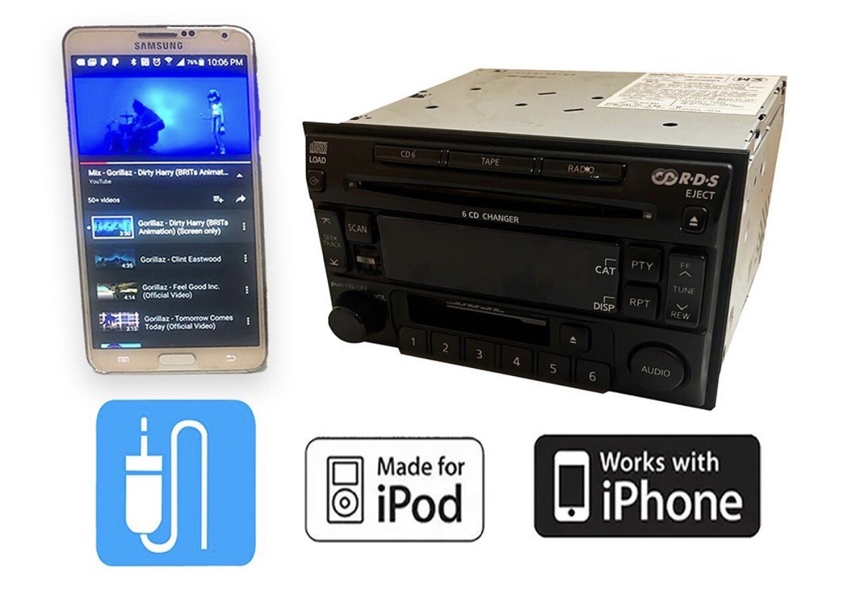 レンズコントローラー 2006-2007 Nissan Pathfinder Bose 6 Disc CD Changer Radio