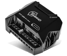 Compact 4 Channel Amplifier Car Audio 500 Watt, 4 X 125 Watts at 2 Ohms, Mini St