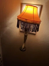 NECA A Christmas Story Movie 5" Leg Lamp Plug-In Wall Night Light Dmg Pkg