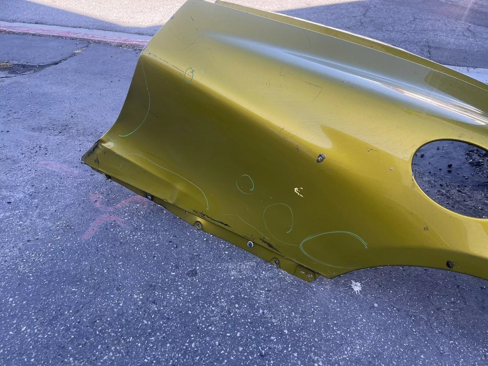 MCLAREN 720S LEFT SIDE QUARTER PANEL LH , DRIVERS SIDE US OEM