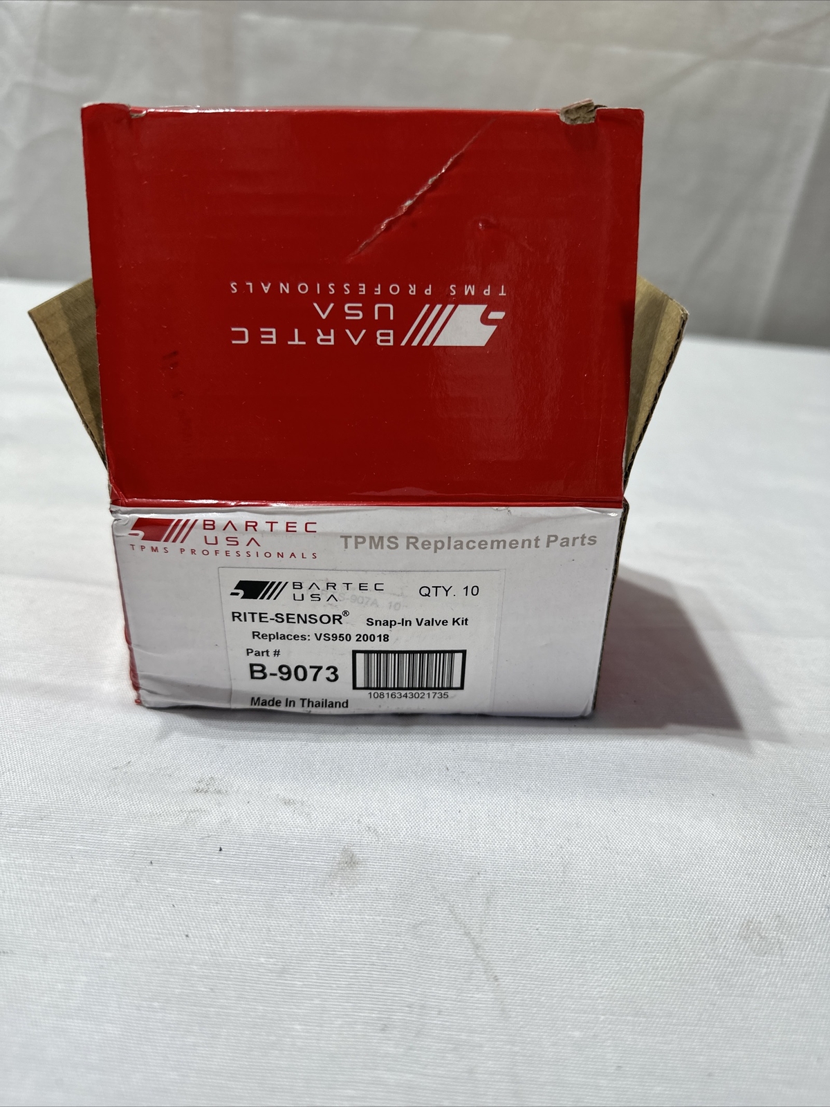 Bartec USA B9073 RiteSensor SnapIn Valve Kit Replaces VS950 20018