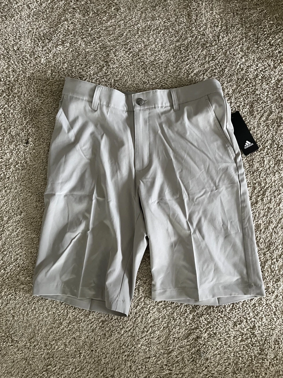 NWT $65 Adidas Golf Shorts Ultimate 365 Crew Grey 2 Men's Sz 30 / 36 ADVS19R722