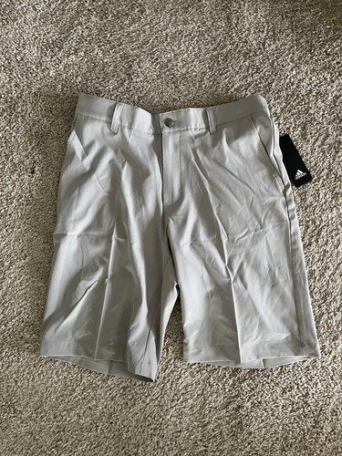 Pantaloncini da golf Adidas Ultimate 365 Crew grigi 2 nuovi con etichette $65 da uomo taglia 30/36 ADVS19R722 - Foto 1 di 5