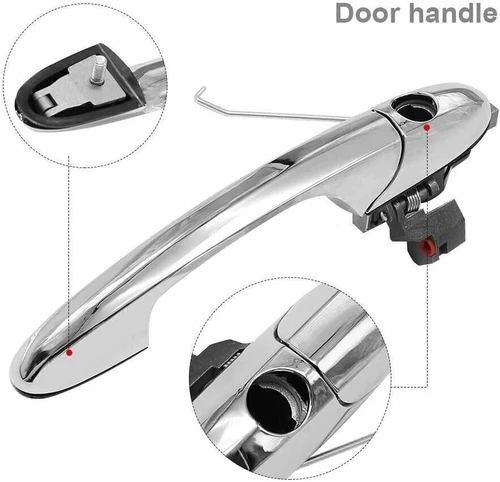 Vorne Außen Recht Türgriff Beifahrerseite für FIAT 500 500C ab 2007 Gebraucht - Bild 2 von 19