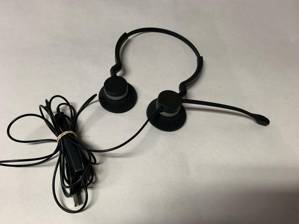 JABRA BIZ 2300 USB UC DUO OFFICE HEADSET 2399-829-109 | eBay