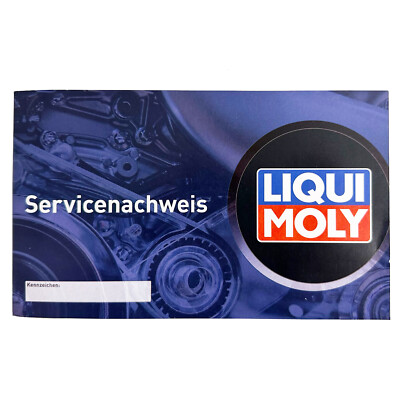 Proof of service service book service book Liqui Moly inspection book maintenance book