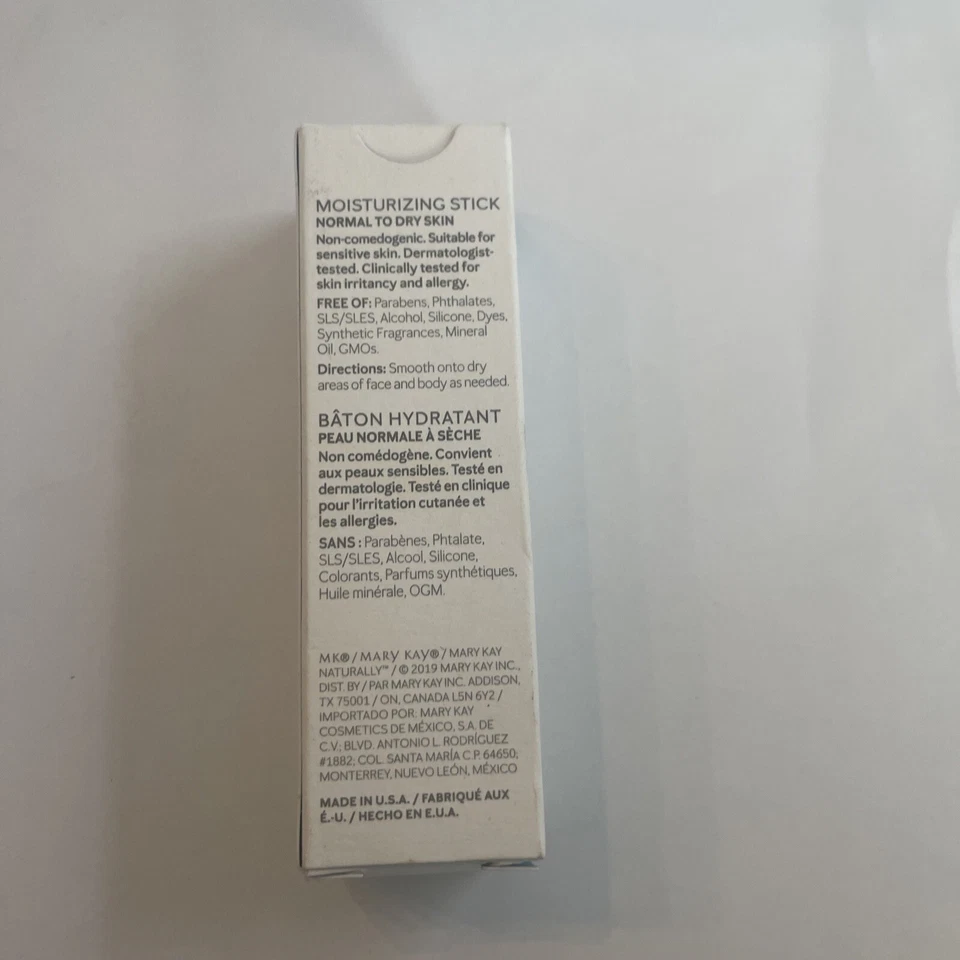 Bastão hidratante natural Mary Kay novo na caixa 0,38 oz pele normal/seca #110066 - Imagem 2 de 4