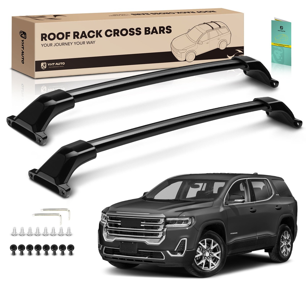 Rack Cross Bars Roof Rack For Gmc Acadia Cross Bars Roof Rack Fit