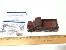 Antique Cast Iron 5" Arcade A C Williams Toy Cast Iron Truck & Bed 1800's