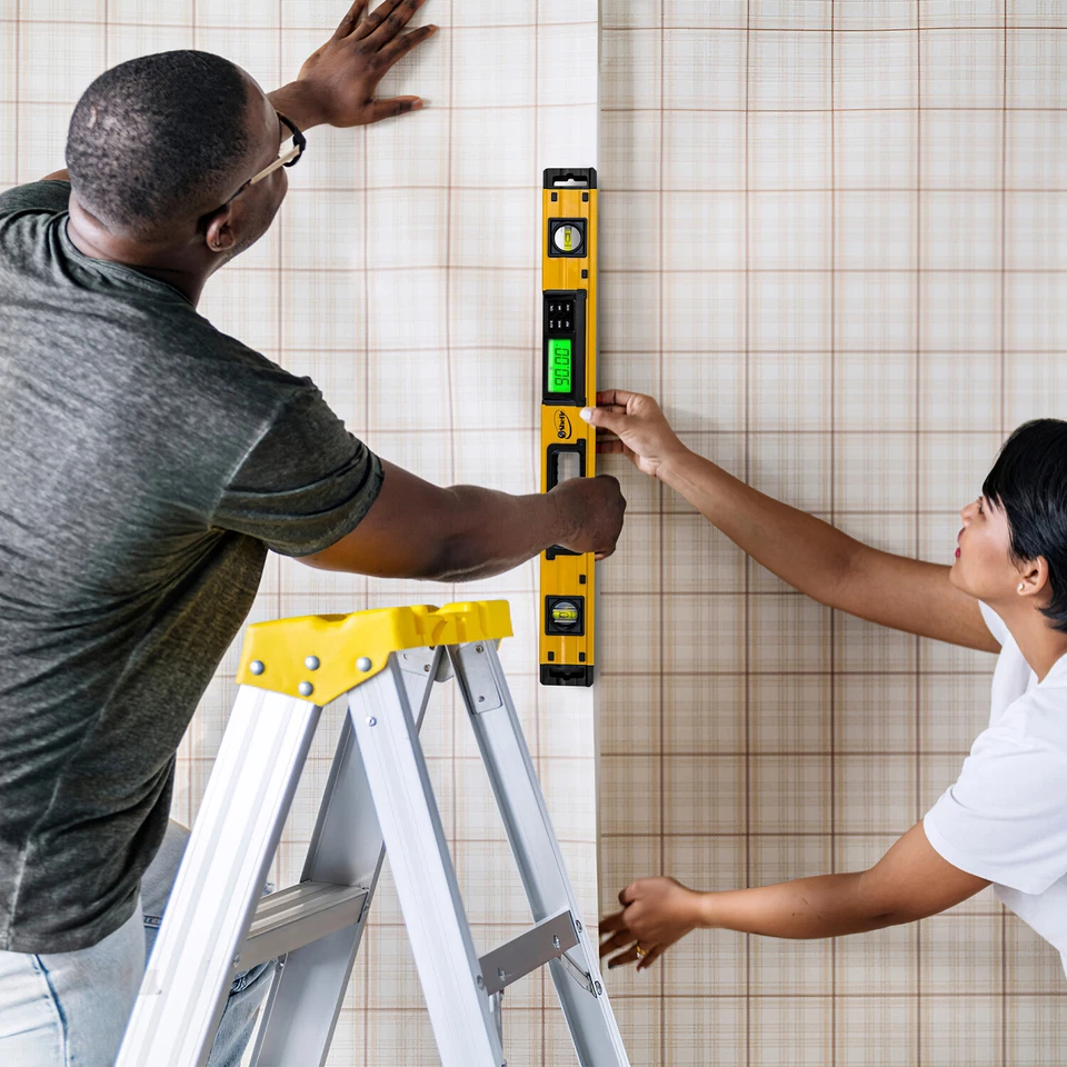 24-Inch Digital Magnetic Level- IP54 Dust and Waterproof Electronic Smart Tool - Image 3 of 4