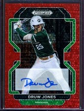 DRUW JONES ~ 2022 Prizm Draft Picks Base Autographs Red Circles #2 AUTO (#36/99)