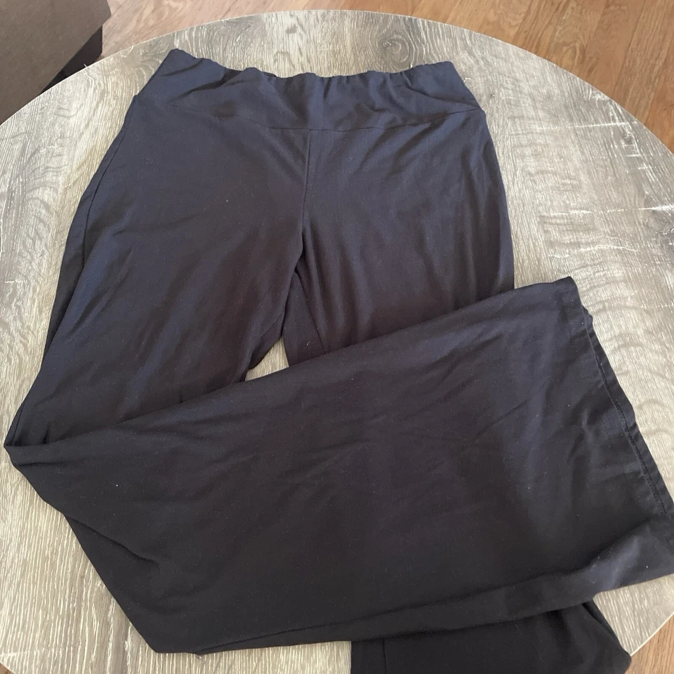 Womens Juniors L 11-13 Bootcut Flare Leggings No Boundaries Soft Inseam Black A7 - Image 2 of 4