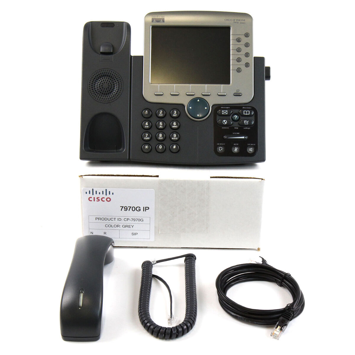 Cisco 7970G Unified IP Phone (CP-7970G) - Bulk | eBay Cisco 7970G Unified IP Phone (CP-7970G) - Bulk | eBay