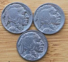 [Lot Of 3] Buffalo Nickels - Readable Dates Choose How Many Lots Of 3!