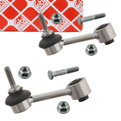 2x febi Koppelstange für VW GOLF 5 6 PASSAT B6 B7 SHARAN TIGUAN TOURAN A3 hinten