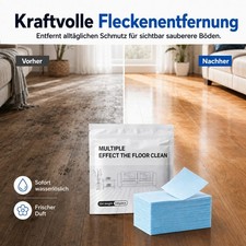 100x Boden Reinigungstücher Tabletten Blau H...