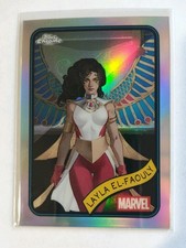 Layla El-faouly #10 REFRACTOR 2025 TOPPS CHROME MARVEL