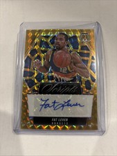 Fat Lever 2024-25 Panini Mosaic Scripts Gold Mosaic SP Auto #6/10 NUGGETS