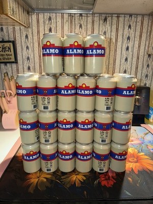 6-pack Alamo King of the Hill Beer Cans - No Visible Drain Holes 