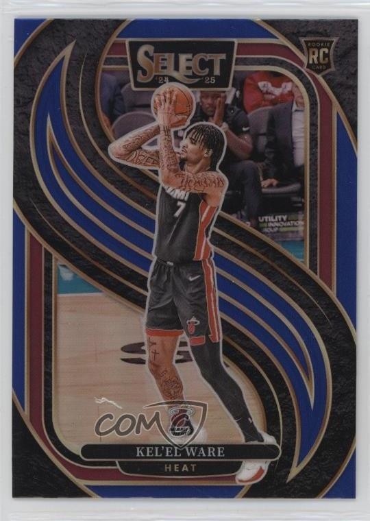 2024-25 Panini Select Premier Level Blue Prizm Kel'el Ware #191