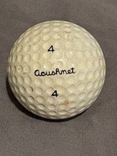 Rare Vintage Acushnet 4/4 Club Special Golf Ball With C A Stamp HTF