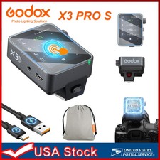 Godox X3 Pro S Touchscreen TTL Flash Trigger for Sony 2.4G Wireless LCD Screen