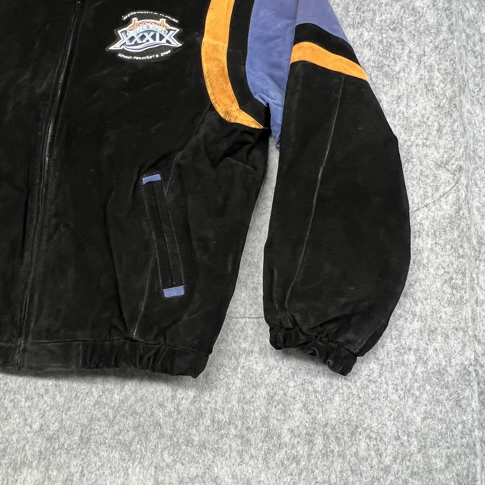Vintage Jacksonville Jaguars Jacket Mens XL NFL Football Super Bowl XXXIX G-III - Image 2 of 4