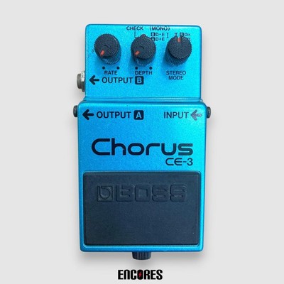 Boss CE 3 Chorus Guitar Effector Made In Japan