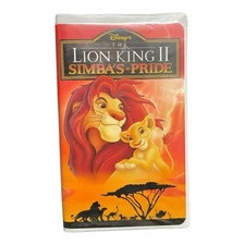 The Lion King II: Simba's Pride Clamshell VHS Tape Walt Disney