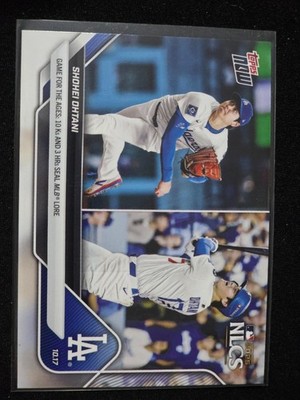 2025 Topps Now - NLCS Shohei Ohtani #884 10.17.2025 THE GAME