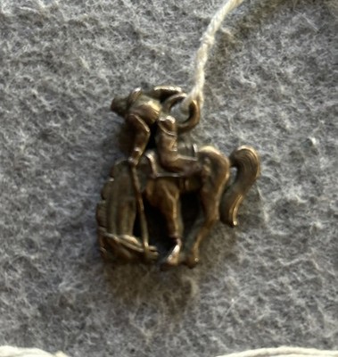 Vintage Bucking Bronco -  Copper Cracker Jack Prize