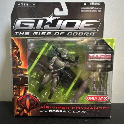 GI Joe The Rise of Cobra · Air-Viper Commando with Cobra Claw Figure 2009 Hasbro