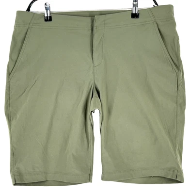 Columbia Shorts Cargo Femme Taille 16 Vert - W32 Poches - Photo 1/4