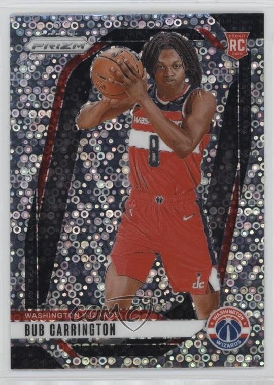 2024-25 Panini Prizm Fast Break Prizm Bub Carrington #244 Rookie RC 04qn