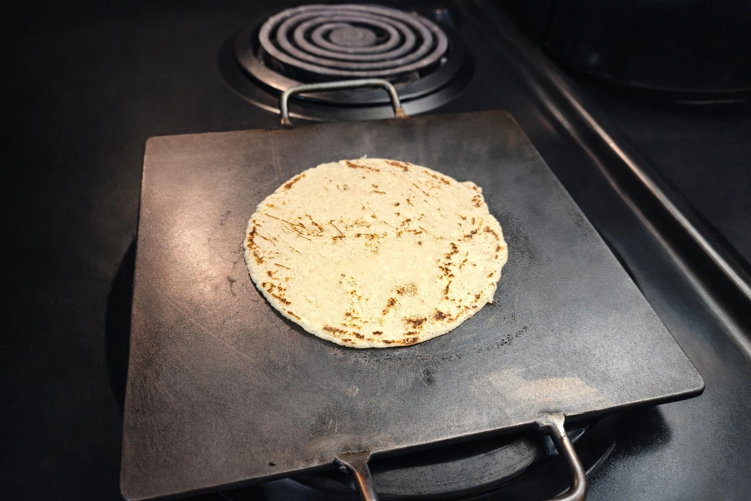 Heavy Duty Steel Comal – 8x8 Inch Tortilla Griddle, 3/16" Plate
Opens in a new window or tab
