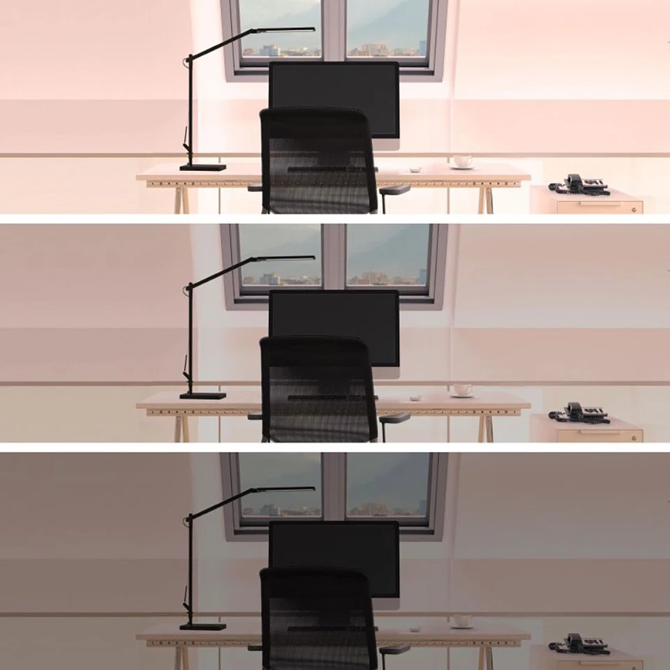 Müller-Licht LED Tischleuchte Cala Schwarz 9,6W CCT 3000/4000/6500K Touchdimmer - Bild 4 von 4