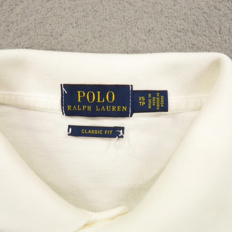 Polo Ralph Lauren 女式 XS Polo Bear 衬衫纽约网球图案皮克针织 — 第 4/4 张图片