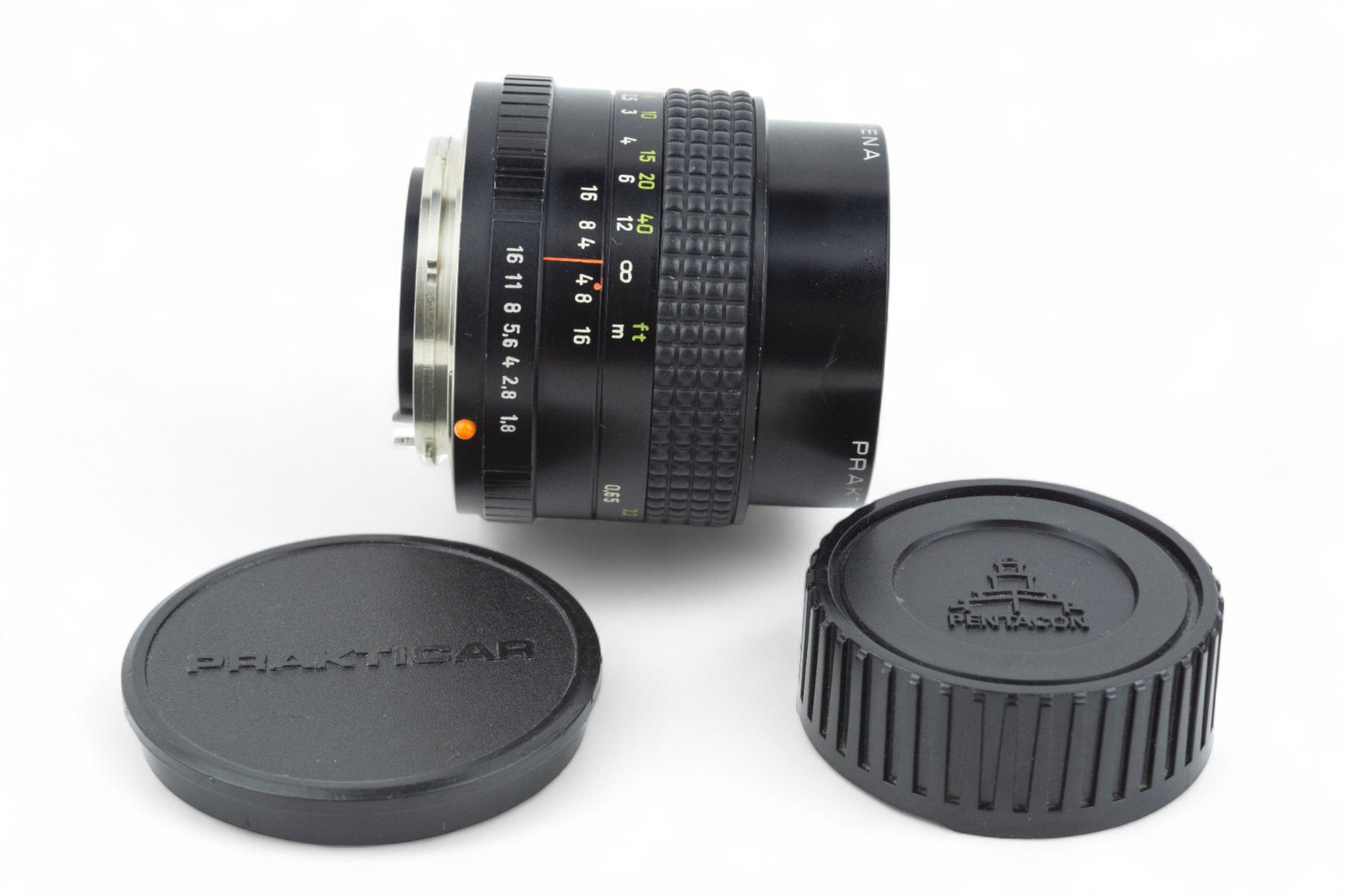 Pentacon Prakticar 80mm 1.8 from Jena Carl Zeiss Pancolar Prime Lens PB