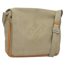 Borsa a tracolla Louis Vuitton Damier Geant Messager quasi nuova grigia LV originale BA2846