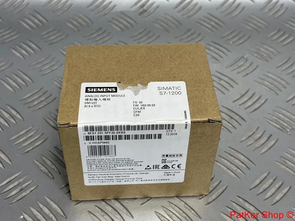 Siemens SM1231 6ES7 231-5PF32-0XB0