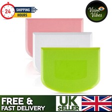Flexible Plastic Dough Cutter Scraper Kitchen Tool for Baking Bread Cake Decor