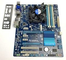 Scheda madre Gigabyte GA-H77-D3H Rev:1.0 DDR3 ATX LGA 1155 incl. dissipatore/mascherina slot