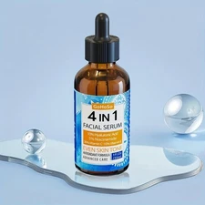 4 IN 1 Face Serum Hyaluronic Acid Niacinamide Vitamin Anti-Aging Moisturizing