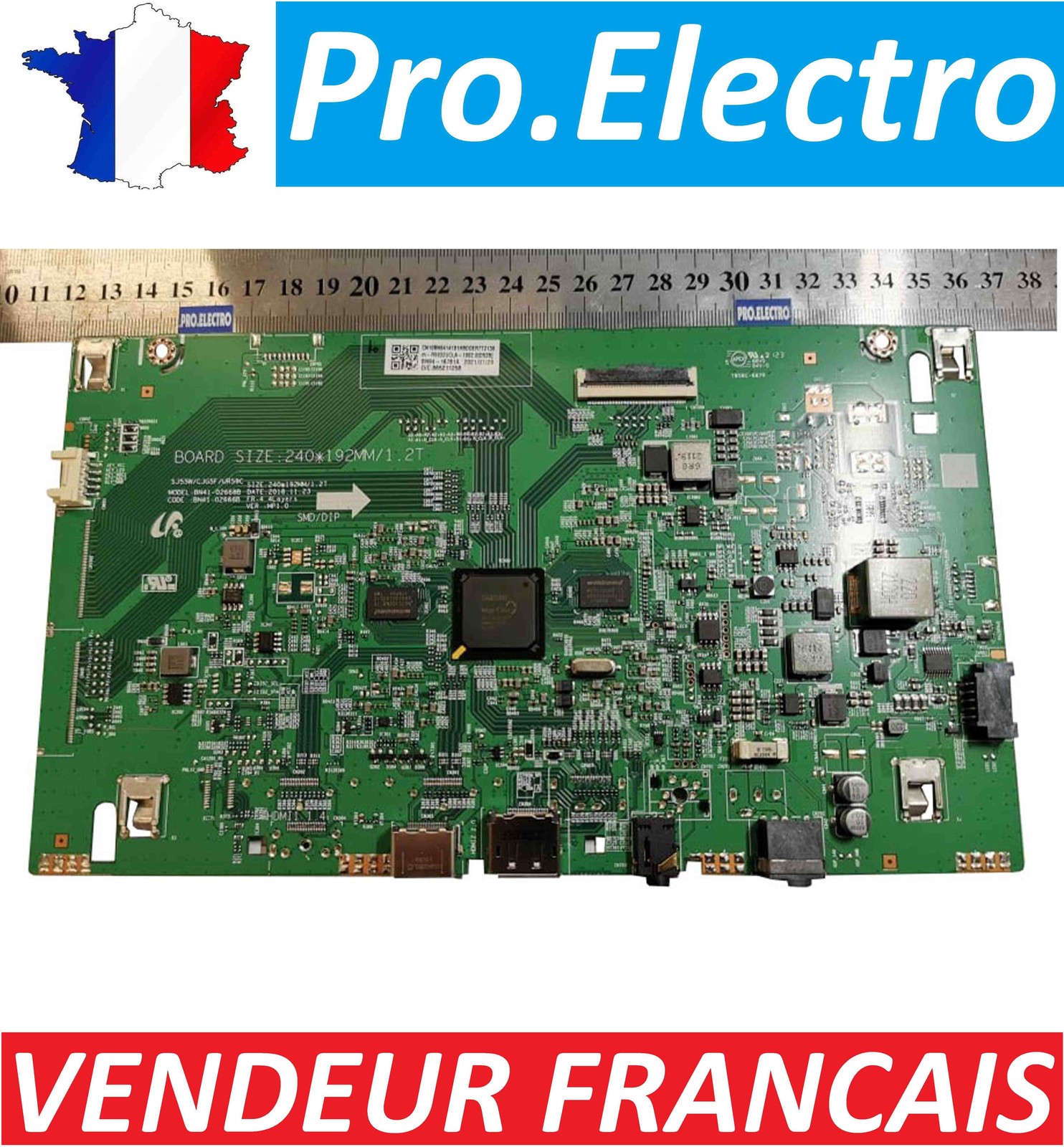 Carte mère Samsung U32R590CWR BN94-16781A pour réparation de TV